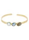 Bracelet "Penelope" Labradorite Grise