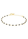 Bracelet " Elisa" Jade noir