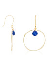 Boucle d'oreilles "Véro" Lapis