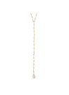 Collier "Maria" Jade rose