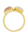 Bague "Elsa" Quartz rose