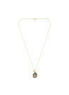 Collier "Alba" Labradorite Grise