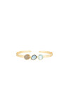 Bracelet "Penelope" Labradorite Grise