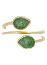 Bague "Taya" Aventurine verte
