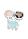 Bague "Elsa" Aqua Calci