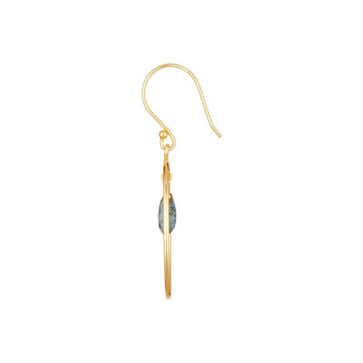 Boucles d'oreilles "Véro" Labradorite