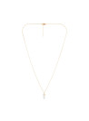 Collier "Diana" Quartz Rose
