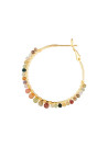 Boucles d'oreilles "Malis" Agate multicolore