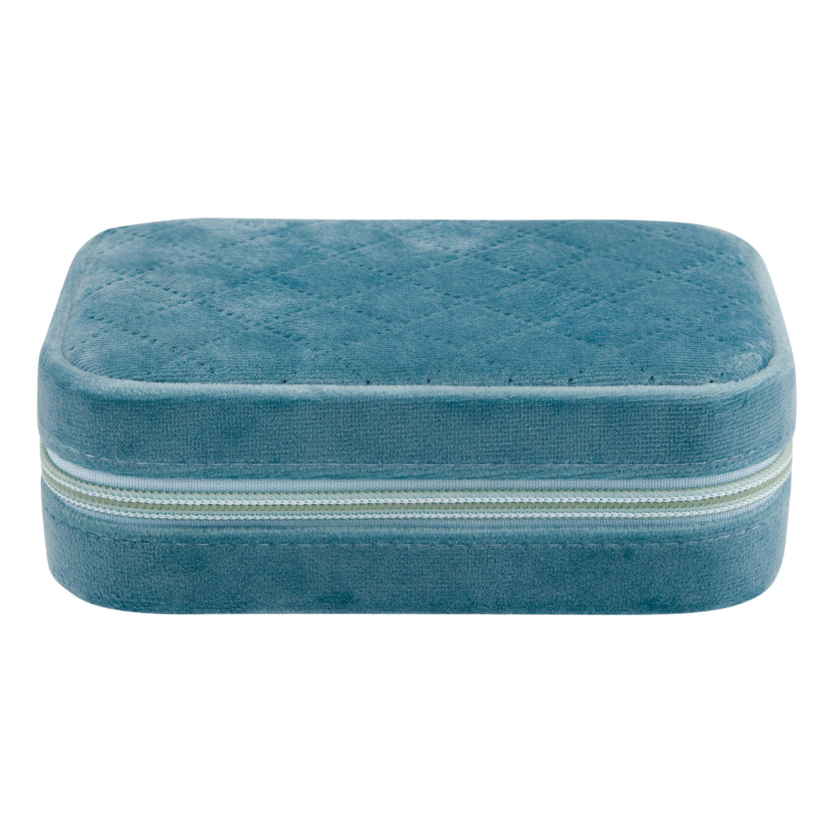 Pochette à Bijoux Bleu "Velvet" Pochette à Bijoux Bleu VELVET - 16 x 10 x 5 cm
