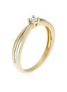 Bague MA BIEN AIMÉE Diamants 0,08ct/1