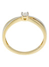 Bague MA BIEN AIMÉE Diamants 0,08ct/1