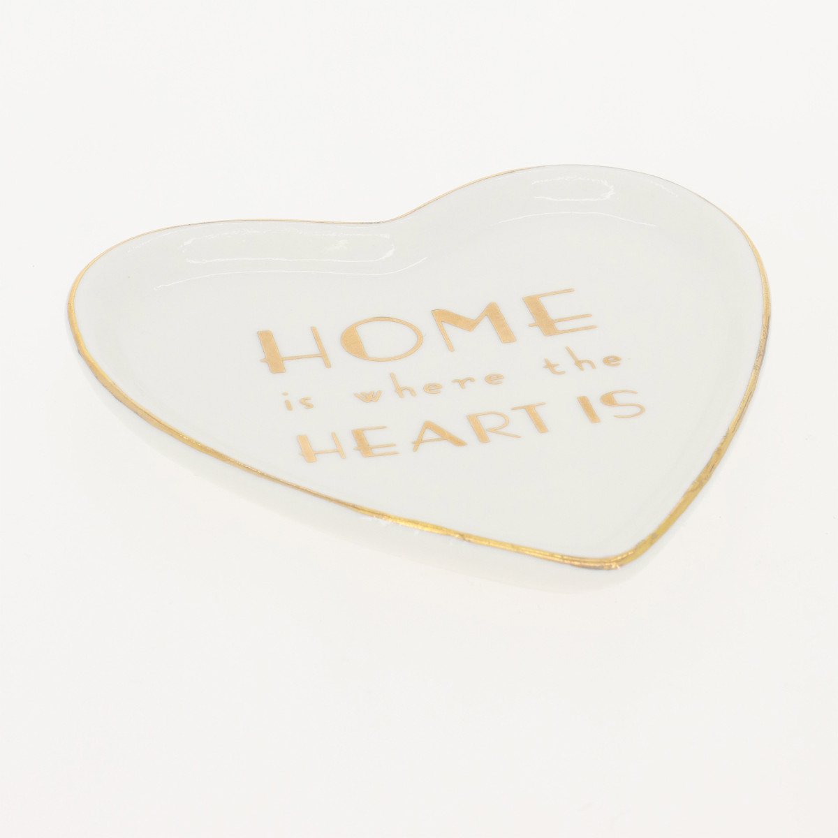 Coupelle Porte Bijoux HOME IS WHERE THE HEART IS - 12 x 13,5 cm Coupelle Porte Bijoux HOME IS WHERE THE HEART IS - 12 x 13,5 cm
