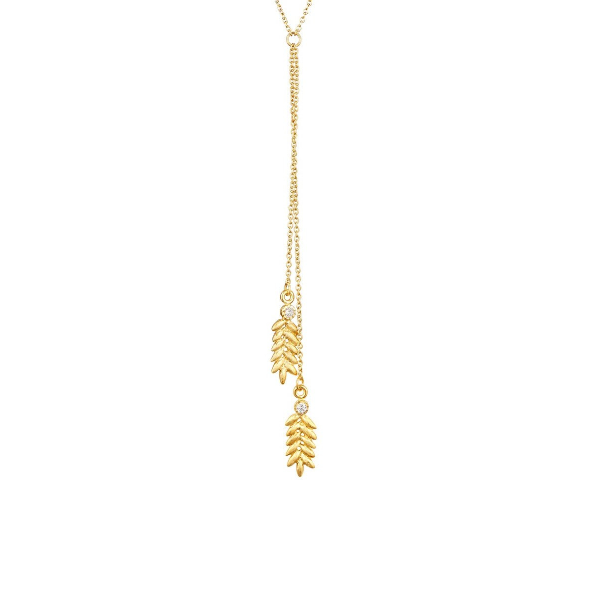 Collier Ethnique FEUILLAGE ASYMÉTRIQUE Collier Ethnique FEUILLAGE ASYMÉTRIQUE doré