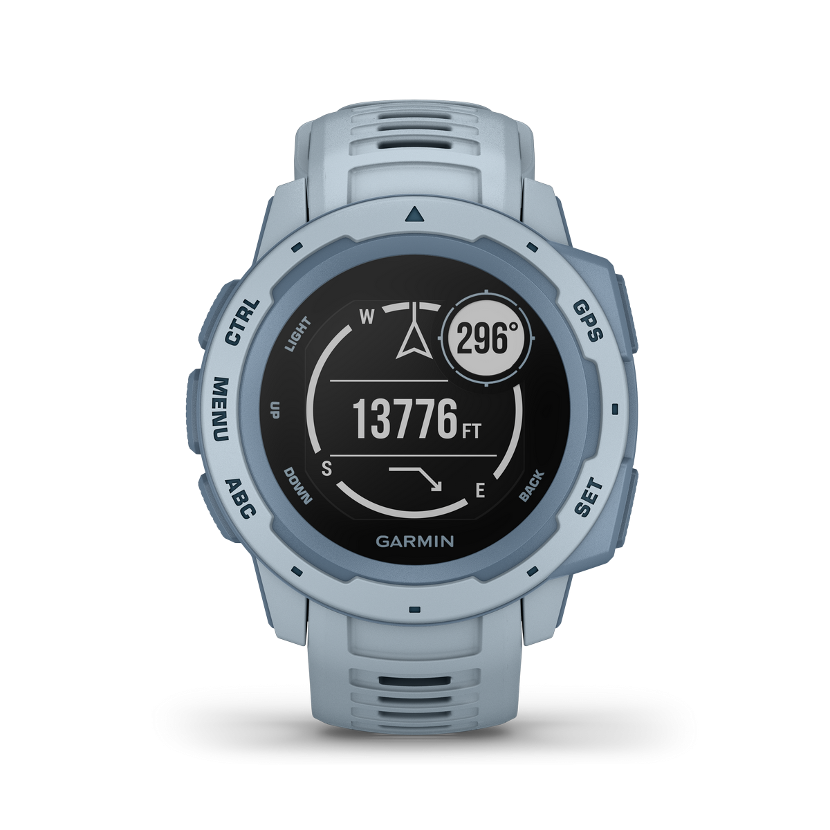 Montre GPS Garmin INSTINCT, bleu écume Montre GPS Garmin INSTINCT, bleu écume