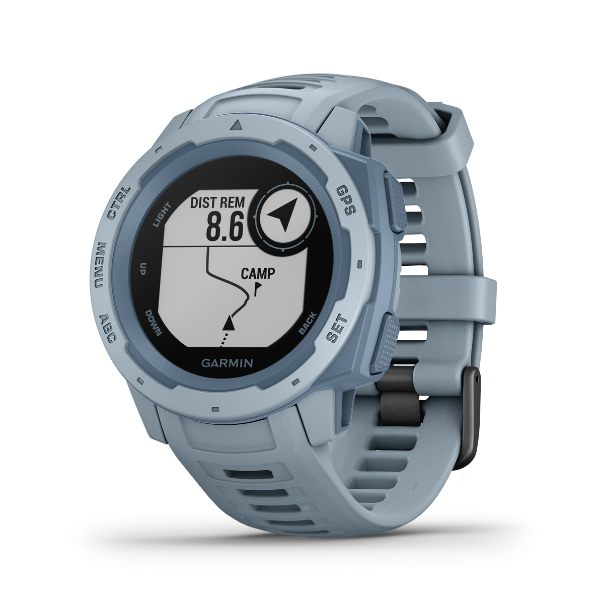 Montre GPS Garmin INSTINCT, bleu écume Montre GPS Garmin INSTINCT, bleu écume