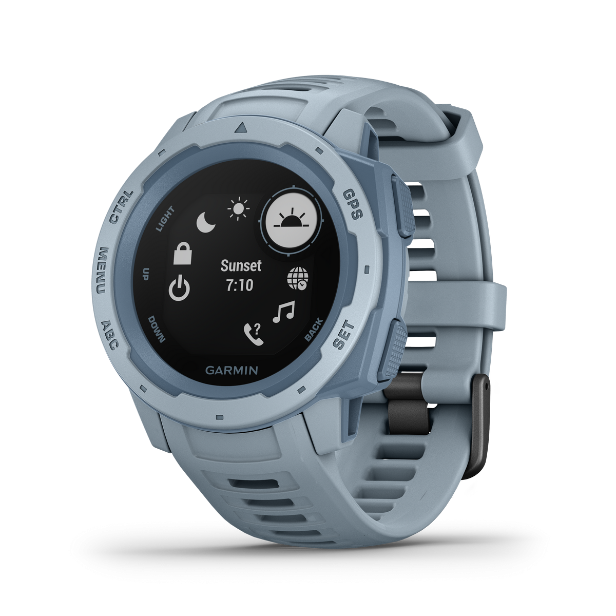 Montre GPS Garmin INSTINCT, bleu écume Montre GPS Garmin INSTINCT, bleu écume