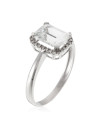 Bague Or Blanc ''MAESTROMANTIQUE'' Diamants 0,08/26 & TB 2,02/1