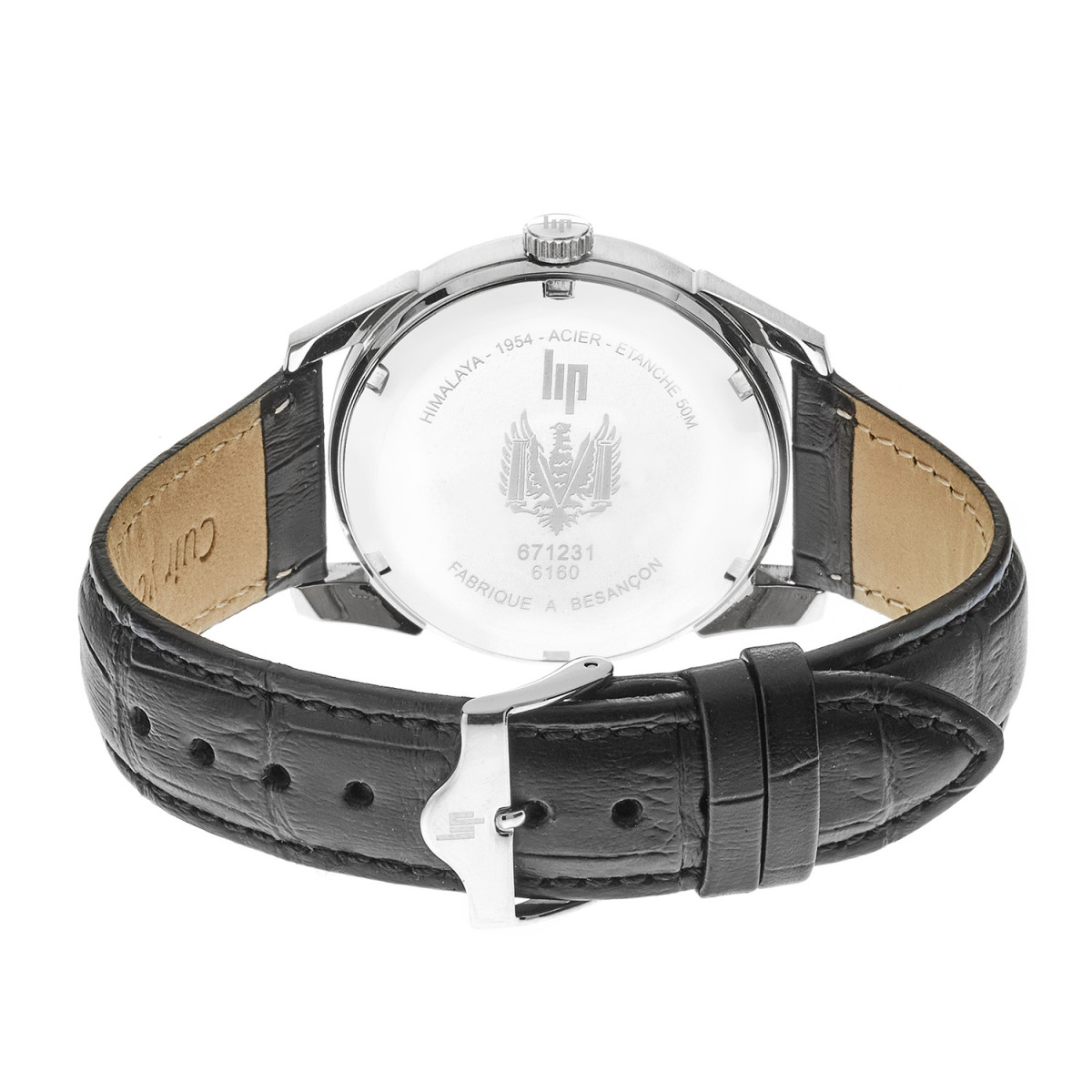 Montre LIP "HIMALAYA 40" Noir - 671231 Montre homme LIP "HIMALAYA 40" Noir - 671231