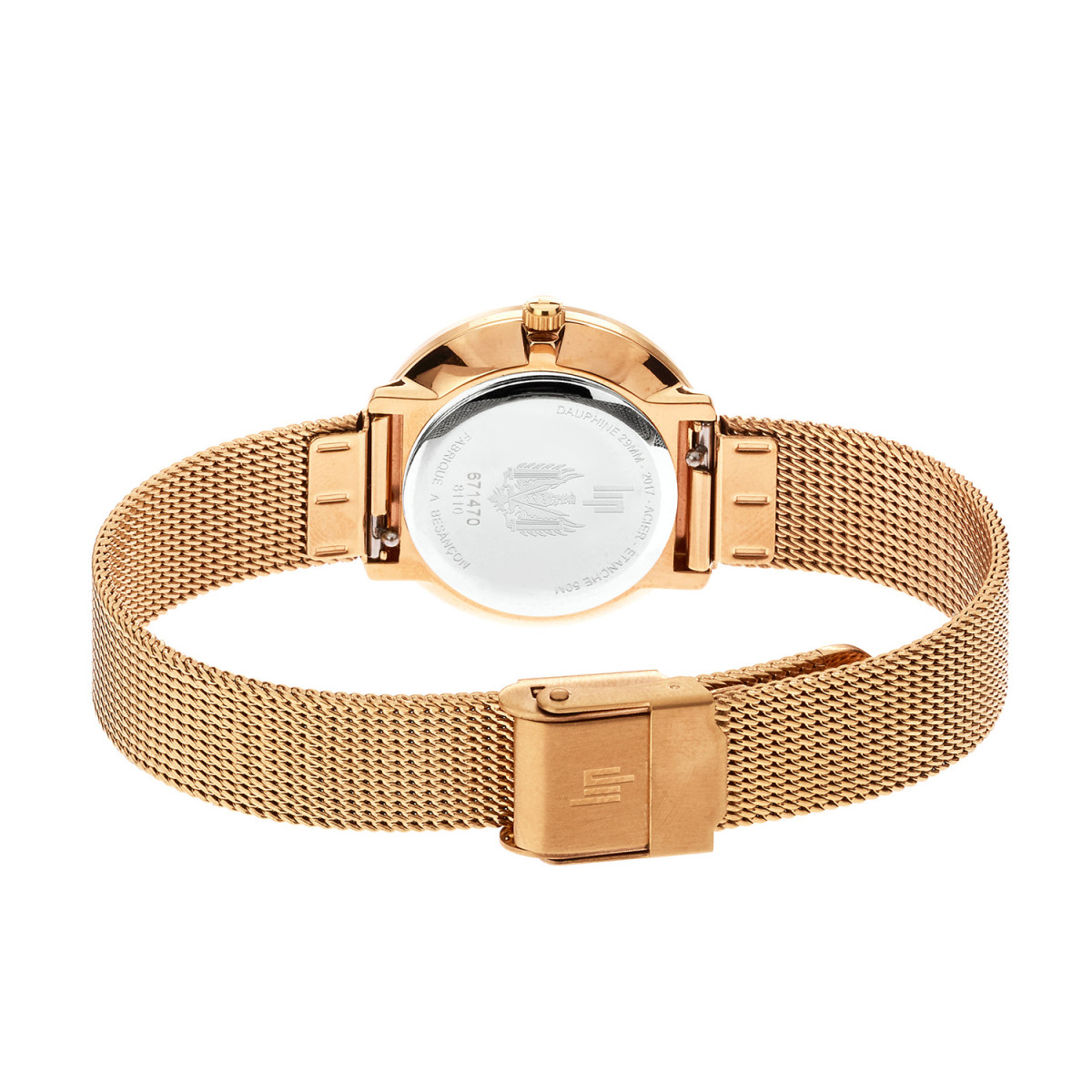 Montre LIP "DAUPHINE 29" Argenté - 671470 Montre Femme LIP "DAUPHINE 29" Doré Rose - 671470
