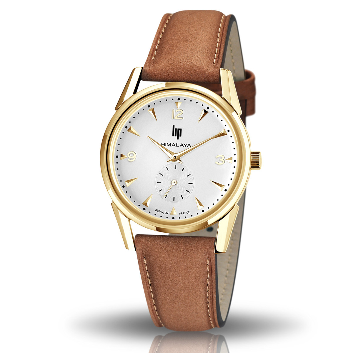 Montre LIP "HIMALAYA 35" Argenté - 671641 Montre mixte LIP "HIMALAYA" 35 mm Doré - 671641