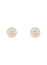 Boucles d'oreilles Or Jaune et Diamants 0,12 carats "Divine"