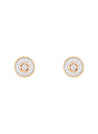 Boucles d'oreilles Or Jaune et Diamants 0,12 carats "Divine"