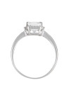 Bague Or Blanc ''MAESTROMANTIQUE'' Diamants 0,08/26 & TB 2,02/1