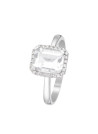 Bague Or Blanc ''MAESTROMANTIQUE'' Diamants 0,08/26 & TB 2,02/1