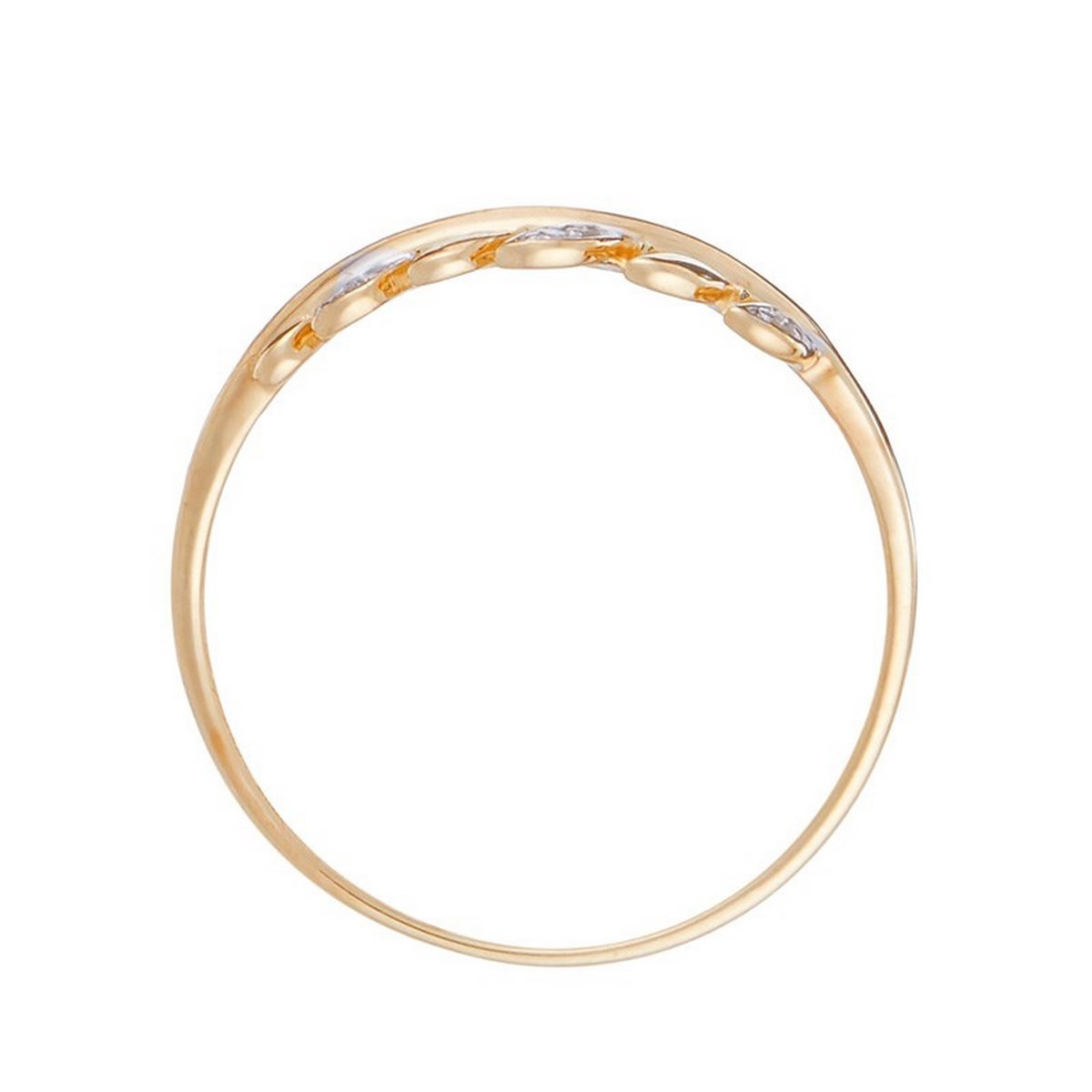Bague " Julienne" Or jaune et Diamant