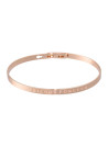 "FRIENDS FOREVER" Jonc rosé bracelet à message