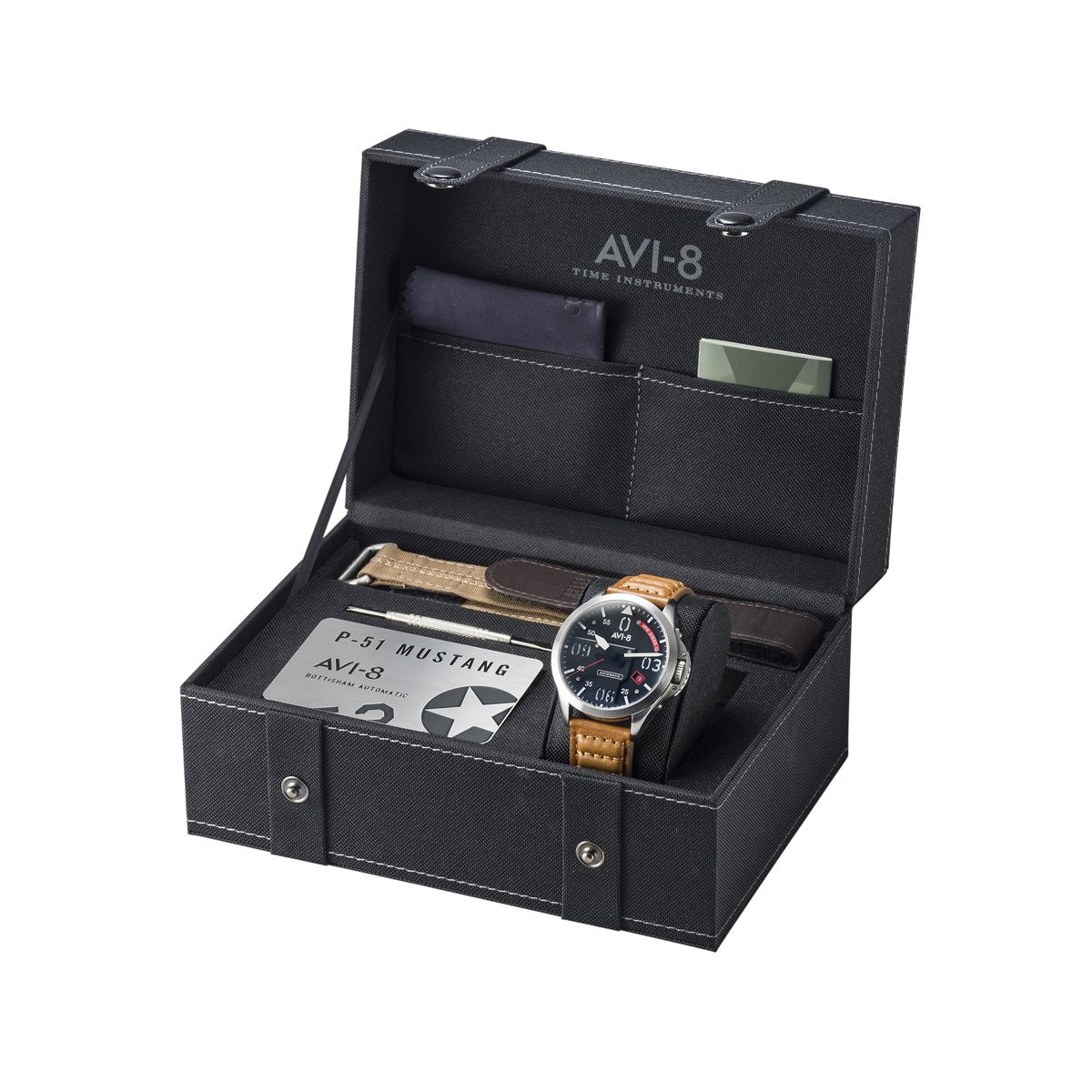 Montre AVI-8 P-51 MUSTANG - AV-4069-01 Montre AVI-8 P-51 MUSTANG - AV-4069-01