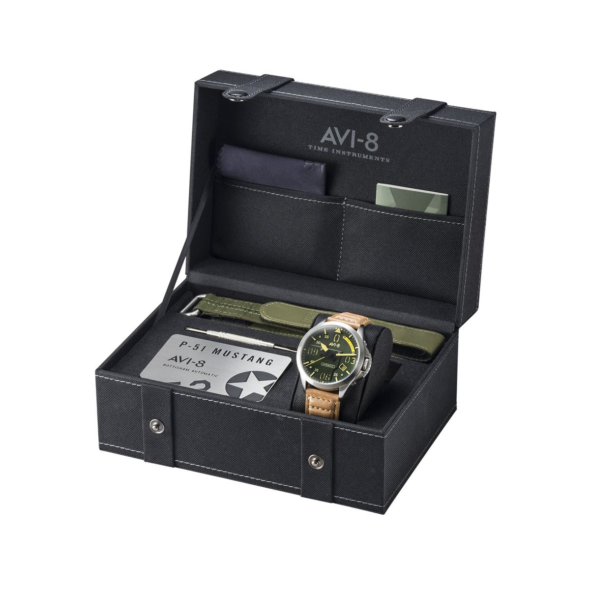 Montre AVI-8 P-51 MUSTANG - AV-4069-02 Montre AVI-8 P-51 MUSTANG - AV-4069-02