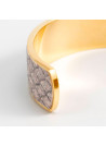 Bracelet émail mullticolore finition dorée
