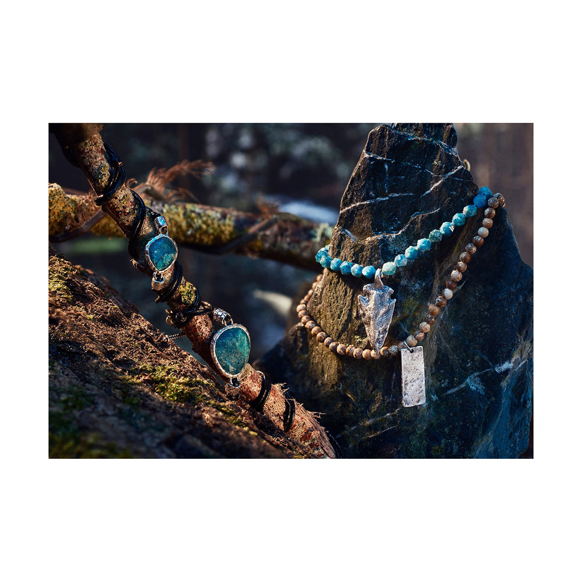 Pendentif Homme "La Roca" en Argent 925 Pendentif Homme "LA ROCA" en Argent 925 + chaîne offerte