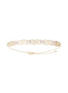 Bracelet Or Jaune ''LAUNCESTON'' Diamants 0,42/85  AM 2,8/4