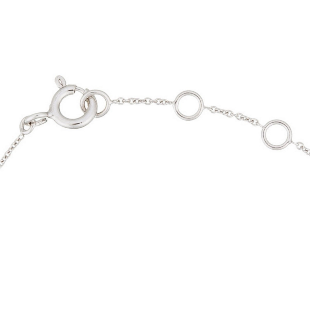 Bracelet Or Blanc 750 "NUIT ÉTOILÉE" Diamants 0,07 carat