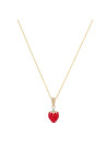 Pendentif  Enfant "Jolie fraise" Or Jaune 375/1000