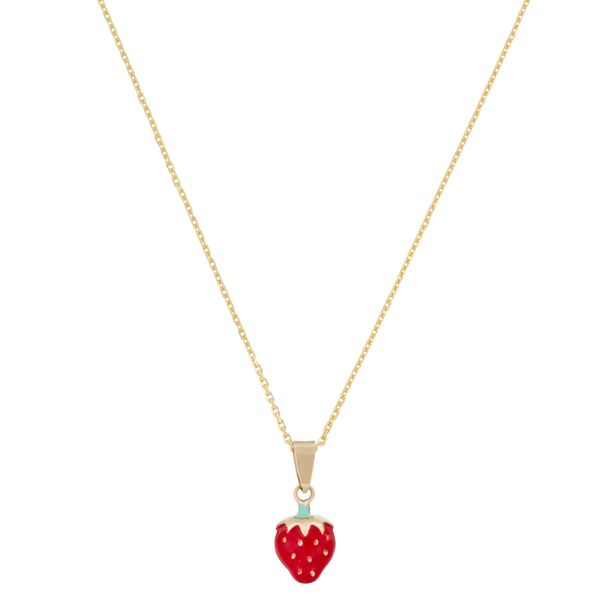 Pendentif Enfant "Jolie fraise" Or Jaune 375/1000 Pendentif "Lanterne" Or jaune