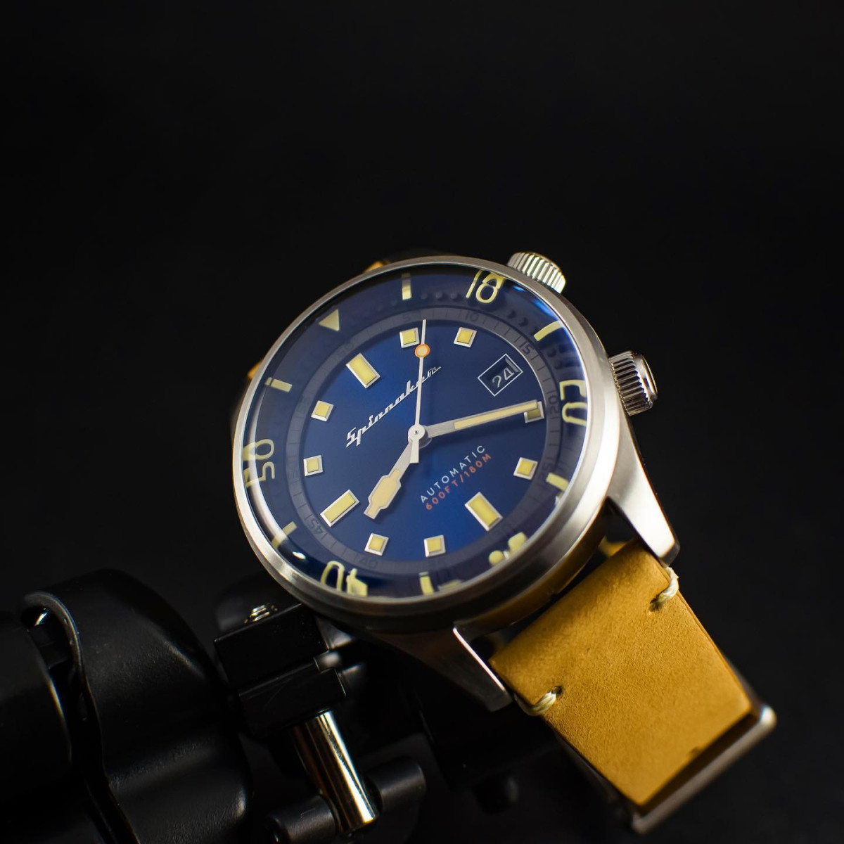 Montre Spinnaker BRADNER Automatique - Cadran Bleu - SP-5062-05 Montre Spinnaker BRADNER Automatique - Cadran Bleu - SP-5062-05