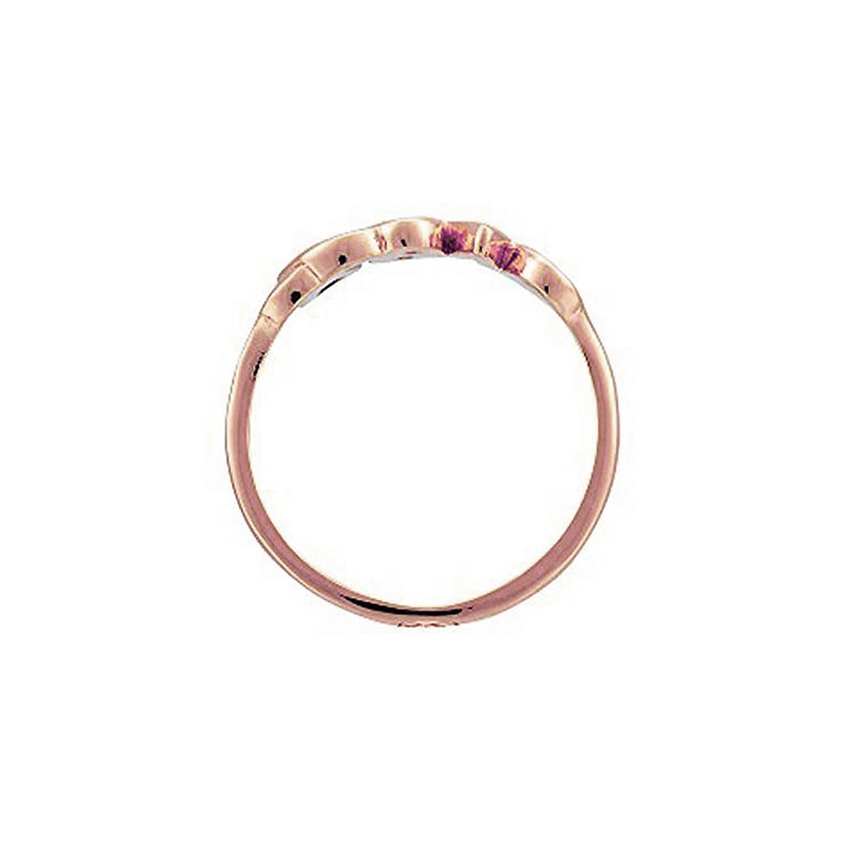 "LOVE" Bague à message rosé Bague à message rosée "Love"