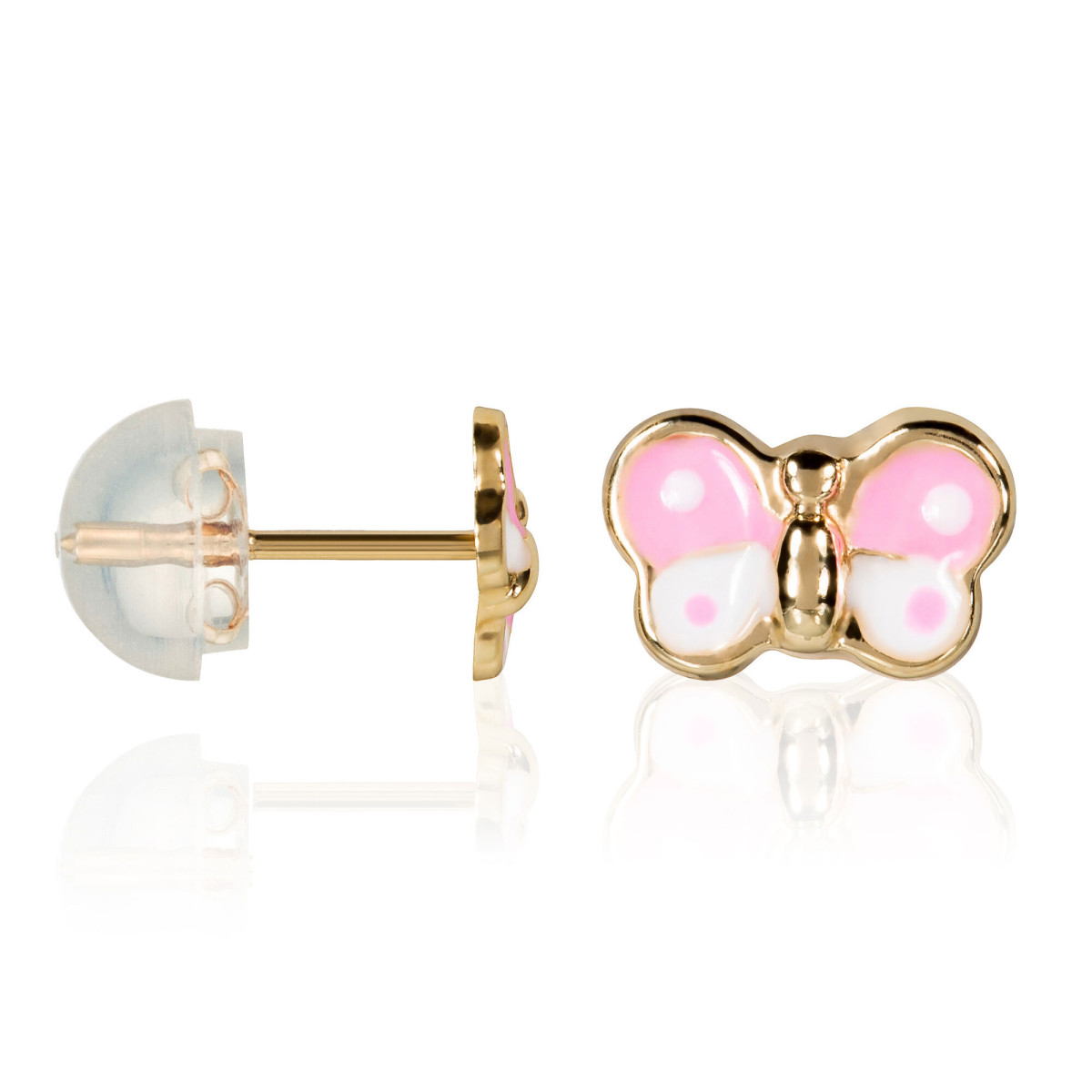 Pendentif Papillon Acier Sur Créole Boucles Oreilles Au Grossiste - Foto 11