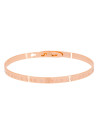 "JE SUIS UNE MAMAN QUI DÉCHIRE" bracelet jonc rosé à message