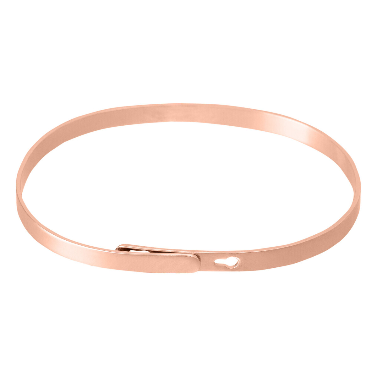 Bracelet à message "Meilleure Maman du Monde" Laiton rosé