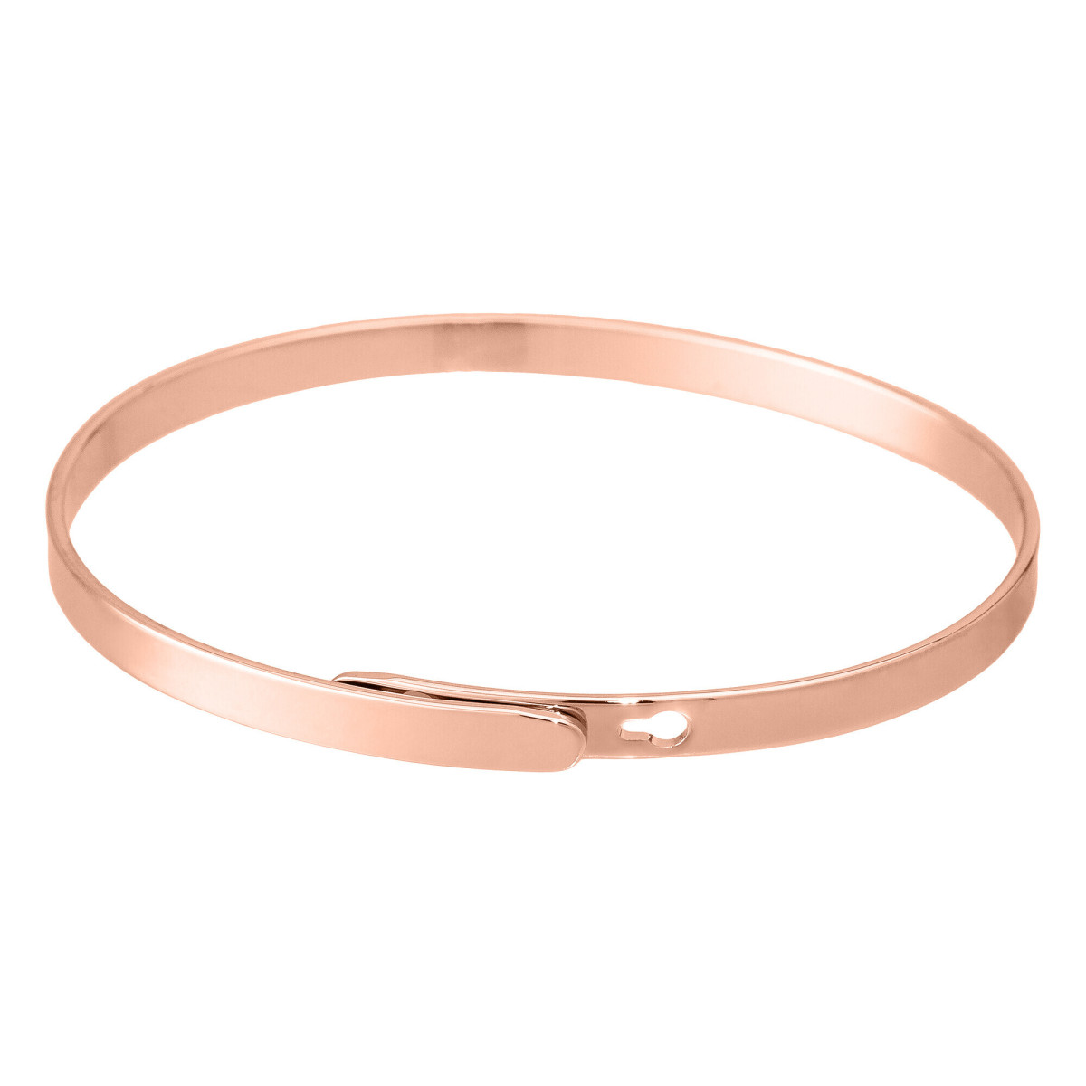 "FRIENDSHIP NEVER ENDS" bracelet jonc rosé à message "FRIENDSHIP NEVER ENDS" bracelet jonc rosé à message