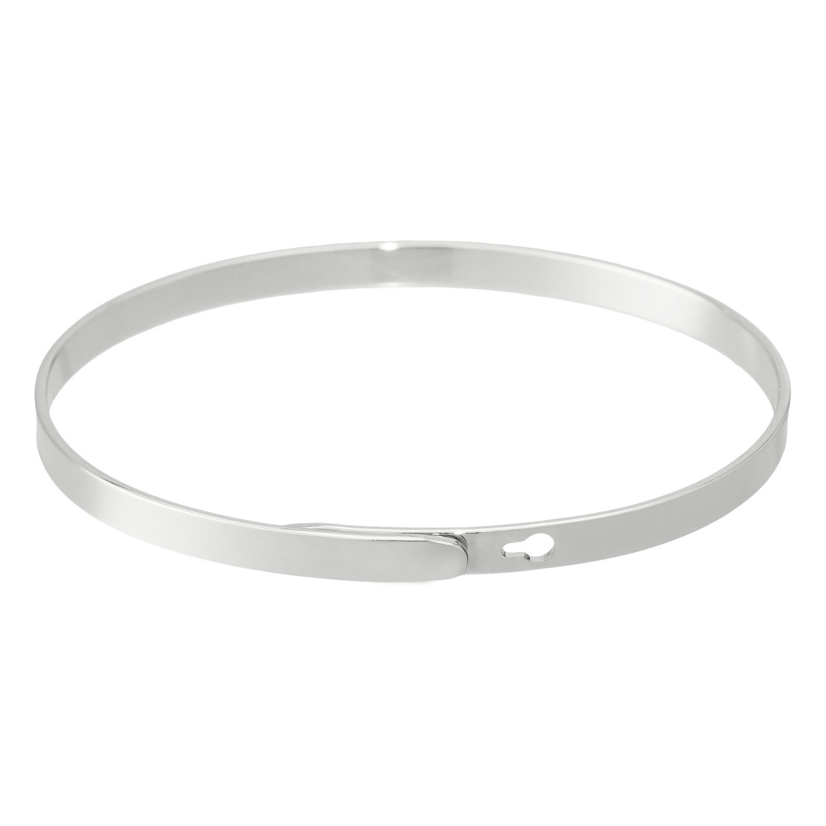 "PENSE, CROIS, REVE ET OSE" Jonc argenté bracelet à message "PENSE, CROIS, REVE ET OSE" Jonc argenté bracelet à message