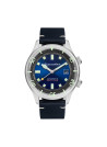 Montre Homme Spinnaker BRADNER Automatique Cadran bleu Bracelet cuir noir