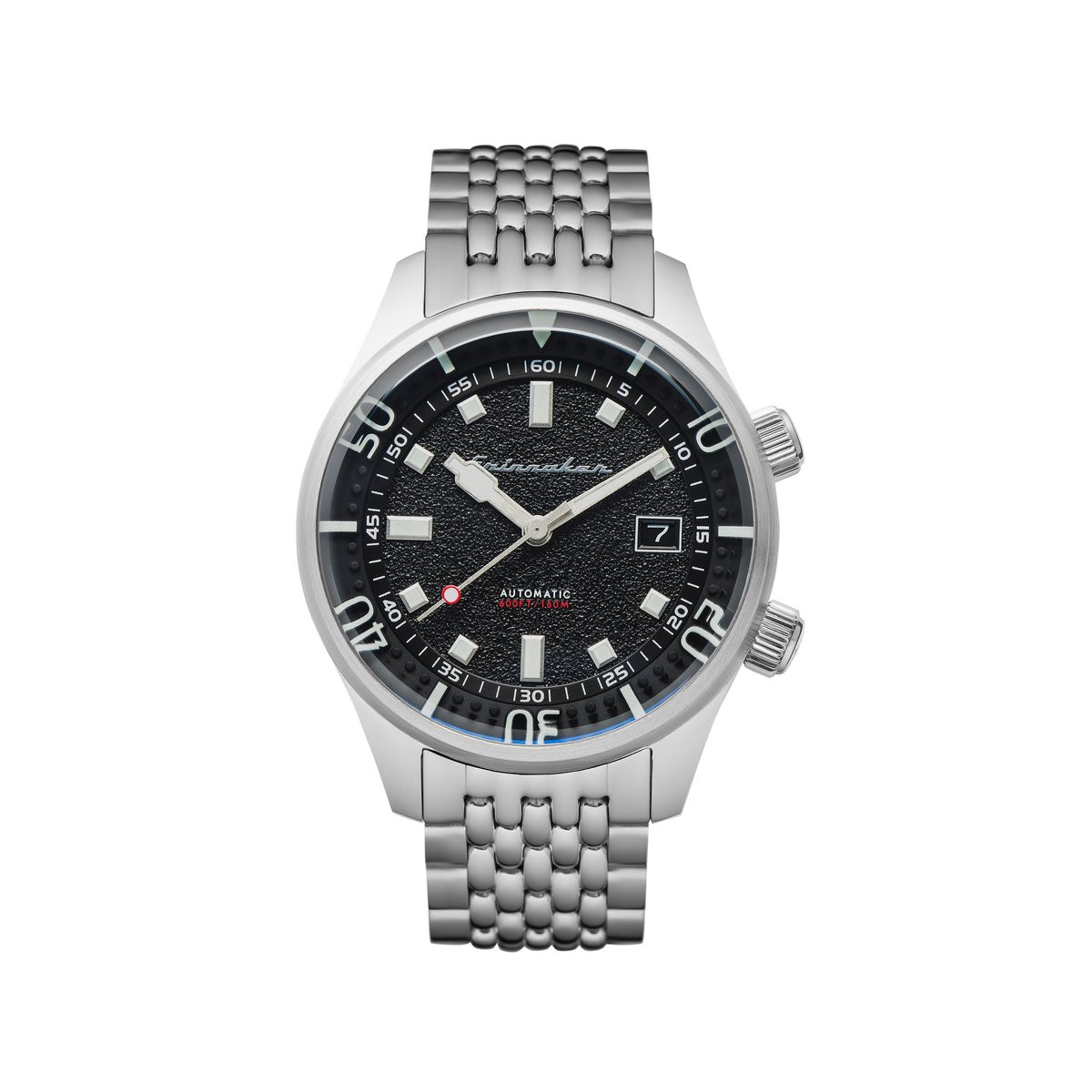 Montre Homme Spinnaker BRADNER Automatique Cadran noir Bracelet acier Montre Homme Spinnaker BRADNER Automatique Cadran noir Bracelet acier