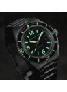 Montre Homme Spinnaker FLEUSS Automatique Cadran noir Bracelet acier