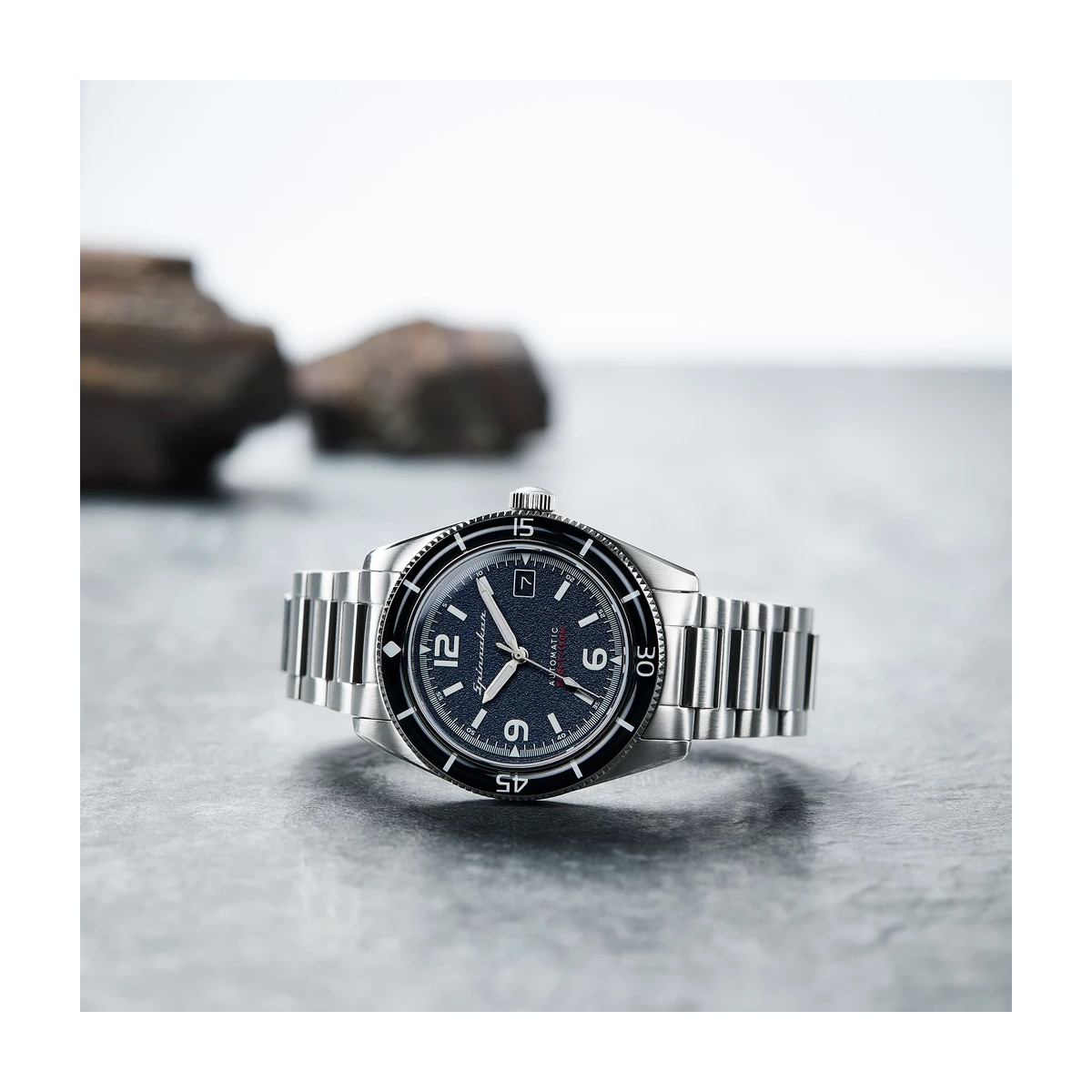 Montre Homme Spinnaker FLEUSS Automatique Cadran bleu Bracelet acier Montre Homme Spinnaker FLEUSS Automatique Cadran bleu Bracelet acier