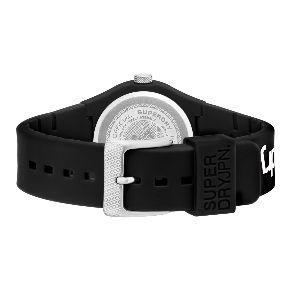 Montre Unisexe Superdry URBAN LASER Analogique Cadran noir et gris Bracelet silicone noir Montre Unisexe Superdry URBAN LASER Analogique Cadran noir et gris Bracelet silicone noir